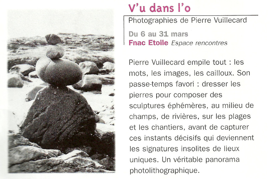 Exposition à la Fnac Étoile