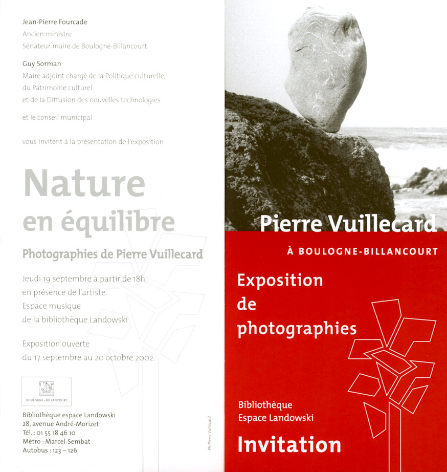Invitation de l’exposition à l’Espace Landowski